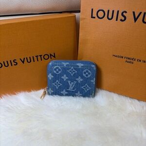 Blue Denim Wallet